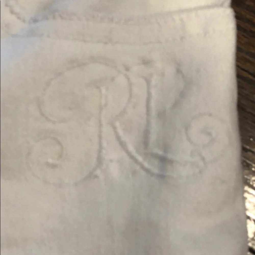Ralph Lauren white jeans size 7 patchwork